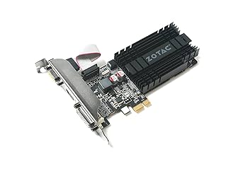 Amazon | ZOTAC GeForce GT 710 1GB DDR3 PCIE x 1、DVI、HDMI